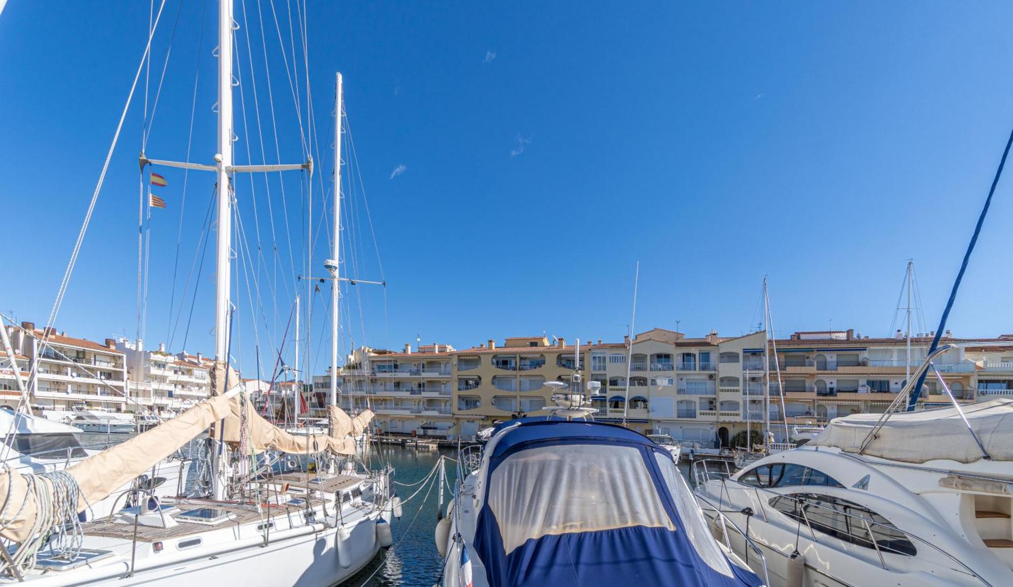 Cn1-Zona Chic Club Nautico, Clima, 5 Minutos Andando De La Playa, Centro, Restaurantes Appartement Empuriabrava Buitenkant foto
